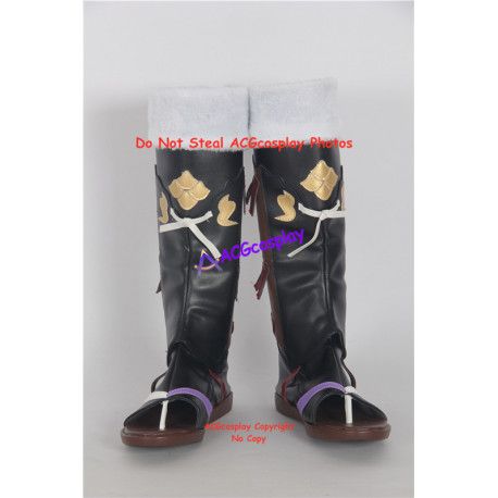 Final Fantasy XIV Hien Cosplay Shoes Cosplay Boots