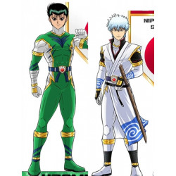 Commission Request White Set Green Set Cosplay Costumes