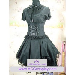 Black lolita dress skirt make to order