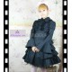 Black lolita dress winter costume make to order