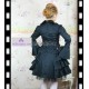 Black lolita dress winter costume make to order