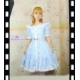 Light blue lolita dress with pettiskirt