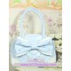 Lolita bag light blue color