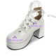 Lolita shoes girl shoes pricess shoes style 6006A white