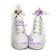 Lolita shoes girl shoes pricess shoes style 6006A white