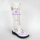 Punk lolita shoes boots  common soles style 6010white