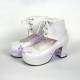 Lolita shoes girl fashion shoes style 6017white