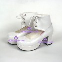 Lolita shoes girl fashion shoes style 6017white