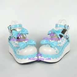 Lolita shoes princess sandals style 9896 sky light