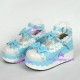 Lolita shoes princess sandals style 9896 sky light