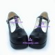 Lolita shoes sandals style 9818A black