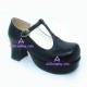 Lolita shoes sandals style 9818A black