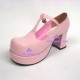 Lolita shoes sandals style 9818A pink