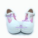 Lolita shoes sandals style 9818A white