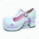 Lolita shoes sandals style 9818A white