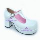 Lolita shoes sandals style 9818A white