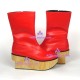 Fashion boots lolita shoes boots wedge boots style 6022 red