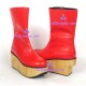 Fashion boots lolita shoes boots wedge boots style 6022 red