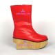 Fashion boots lolita shoes boots wedge boots style 6022 red