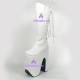 Gothic lolita boots fashion boots thick sole style 6020A white