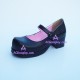 Lolita shoes girl shoes fashion shoes medium heel style 9890 black