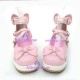 Lolita shoes girl shoes princess shoes style 8018 pink