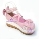 Lolita shoes girl shoes princess shoes style 8018 pink