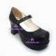 Lolita shoes thick sole style 9890 black