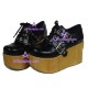 Lolita shoes wedge  shoes style 6030 black