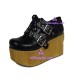 Lolita shoes wedge  shoes style 6030 black