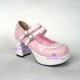 Gothic lolita shoes girl shoes fasbion shoes 8020 white and pink