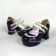 Gothic lolita shoes girl shoes style 8020 black and white