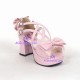 Lolita shoes fashion shoes sandlas style 8021 pink