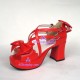 Lolita shoes fashion shoes sandlas style 8021 red