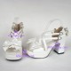 Lolita shoes fashion shoes sandlas style 8021 white