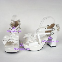 Lolita shoes fashion shoes sandlas style 8021 white