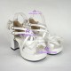 Lolita shoes fashion shoes sandlas style 8021 white