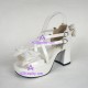 Lolita shoes fashion shoes sandlas style 8021 white