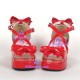 Lolita shoes girl shoes thick sole style 8001 red