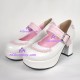 Lolita shoes girl shoes thick sole style 8020A white