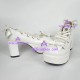 Lolita shoes thick sole girl shoes style 8062 white