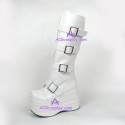 Lolita boots shoes girl boots fashion boots style 7007 white