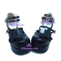 Lolita shoes girl sandals style 9829 black