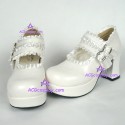 Lolita shoes girl shoes high heel style 8029A white