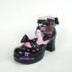 Lolita shoes girl shoes princess shoes style 8015 black