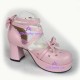 Lolita shoes girl shoes princess shoes style 8015 pink