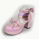 Lolita shoes girl shoes princess shoes style 8015 pink