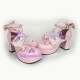 Lolita shoes girl shoes princess shoes style 8015 pink