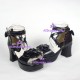 Lolita shoes girl shoes sandals style 8025  black