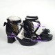 Lolita shoes girl shoes sandals style 8025  black